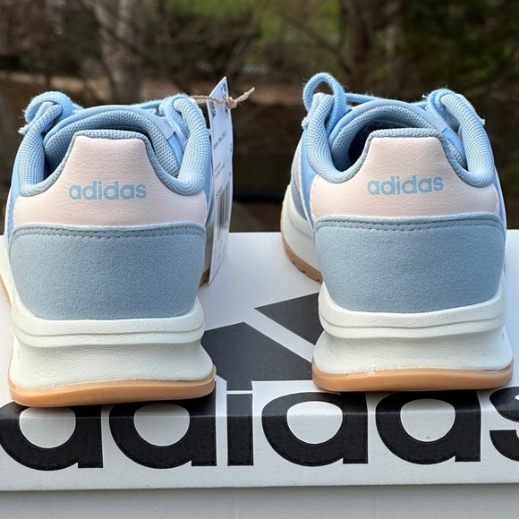 Adidas Youth Blue Casual Athletic Sneaker - Size US GS 4Y 7Y Unisex NEW - Picture 5 of 10